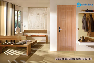 Cửa thông phòng bằng gỗ công nghiệp